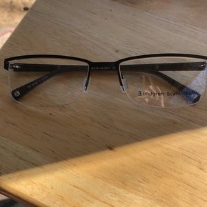 NEW Lundgren Scandinavia Rimless Eyeglass frames